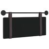 vidaXL H&auml;ngevorderseite Wandmontiert Dunkelbraun 110 x 55 x 5 cm Stoff