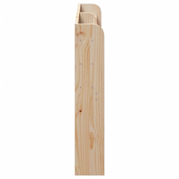 vidaXL Kopfteil mit Ablagen 160 cm Massivholz Kiefer
