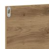 vidaXL Spiegelablage Artisan-Eiche 90 x 10,5 x 37 cm Holzwerkstoff