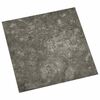 vidaXL Selbstklebende Bodenplanken Schwarz und Grau 30,5 x 30,5 cm