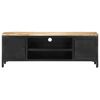 vidaXL TV-Schrank 120x30x40 cm Raues Mango-Massivholz
