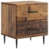 vidaXL Nachttisch Altholz 43 x 34,5 x 47,5 cm Holzwerkstoff