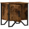 vidaXL Nachttische 2 Stk. R&auml;uchereiche 40x30x40 cm Holzwerkstoff