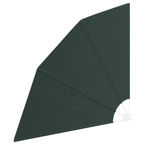 vidaXL Balkon Sichtschutz Dunkelgr&uuml;n 140 x 140 cm Polyester