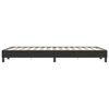 vidaXL Bettgestell ohne Matratze Schwarz 120x220 cm Samt