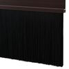 vidaXL Selbstklebende T&uuml;rb&uuml;rstendichtungen 2 pcs Braun 100 cm
