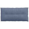 vidaXL R&uuml;ckenkissen Blau 100 x 50 cm Cordstoff