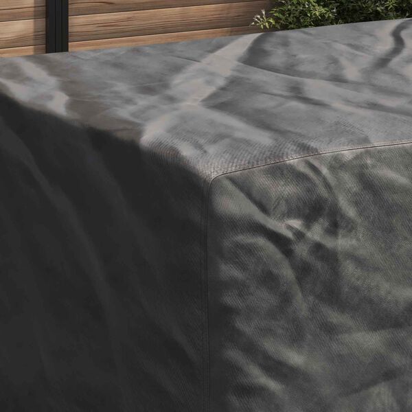 vidaXL M&ouml;belbezug Uni Schwarz 240 x 110 x 70 cm 210D