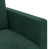 vidaXL Sofa Dunkelgr&uuml;n Gesamtabmessungen: 198 x 78 x 80 cm (B x T x H)