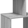 vidaXL B&uuml;cherregal Grau Sonoma 92x29x188 cm Holzwerkstoff