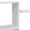 vidaXL Wandregal Wei&szlig; 159x18x65 cm Holzwerkstoff