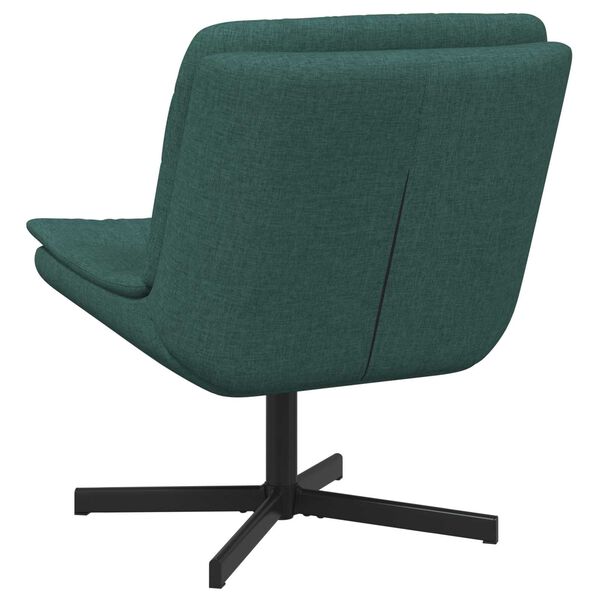 vidaXL Drehstuhl Dunkelgr&uuml;n 63 x 75 x 76 cm Stoff