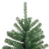 vidaXL K&uuml;nstlicher klappbarer Weihnachtsbaum mit 150 LEDs Gr&uuml;n 120 cm