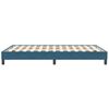 vidaXL Bettgestell ohne Matratze Dunkelblau 120x210 cm Samt