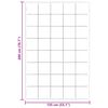 vidaXL Sommerdecke Gepolstert Creme 135 x 200 cm Mikrofaser