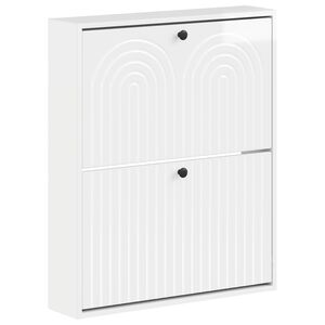vidaXL Wandmontierter Schuhschrank ALKMAAR 71 x 17 x 86 cm