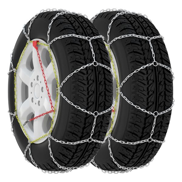 vidaXL Schneeketten f&uuml;r Autoreifen 2 Stk. 16 mm SUV 4x4 Gr&ouml;&szlig;e 400