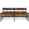 vidaXL Metallbett ohne Matratze R&auml;uchereiche 180x200 cm