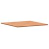 vidaXL Tischplatte 80x80x1,5 cm Quadratisch Massivholz Buche
