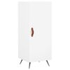 vidaXL Highboard Wei&szlig; 34,5x34x180 cm Holzwerkstoff