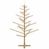 vidaXL Holz Weihnachtsbaum mit Ständer Braun 150 cm Massivholz Kiefer