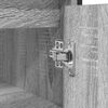 vidaXL Waschbeckenunterschrank Grau Sonoma 60x34,5x60 cm