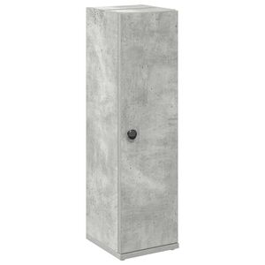 vidaXL Badezimmerschrank mit Rollenhalter Betongrau 20,5x22x72 cm