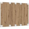 vidaXL TV-Schrankset Artisan-Eiche 120 x 23,5 x 90 cm Holzwerkstoff