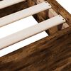vidaXL Bettgestell mit Schubladen R&auml;uchereiche 160x200cm Holzwerkstoff