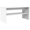 vidaXL TV-Schr&auml;nk 80 x 35 x 40 cm Wei&szlig; Holzwerkstoff