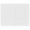 vidaXL Spitzenvorhang mit Vorh&auml;ngen Floral Wei&szlig; 260 x 600 cm Polyester