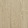 vidaXL Badschrank Sonoma-Eiche 30x30x190 cm Holzwerkstoff