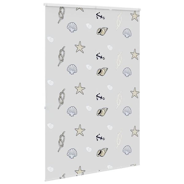 vidaXL Duschrollo mit Kassette 150x240 cm Stoffbreite 146 cm