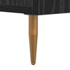 vidaXL Nachttisch Schwarz 40 x 35 x 47,5 cm Holzwerkstoff