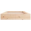 vidaXL Massivholzbett 100x200 cm