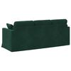 vidaXL Sofa Dunkelgr&uuml;n Gesamtabmessungen: 198 x 78 x 80 cm (B x T x H)
