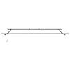 vidaXL Markise Automatisch mit LEDs Braun 400x300 cm