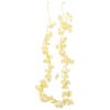 vidaXL Blumengirlanden Blumen 6 Stk. Champagnerfarben 180 cm