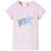 Kinder-T-Shirt Flieder 104