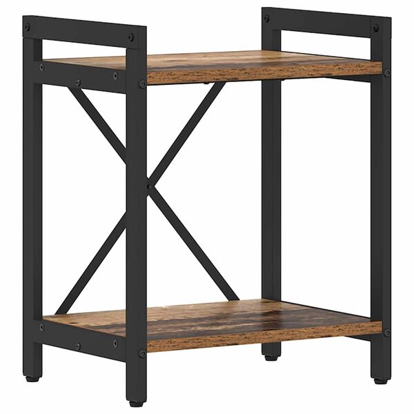 vidaXL B&uuml;cherregal Altholz 40 x 30 x 50 cm Holzwerkstoff