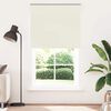 vidaXL Verdunkelungsrollo Cremewei&szlig; 140x230cm Stoffbreite 136,6cm