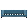 vidaXL Tagesbett mit Matratze Blau 90x200 cm Samt