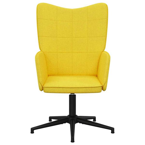 vidaXL Relaxsessel Senfgelb Stoff