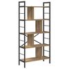 vidaXL B&uuml;cherregal 9 Ebenen 75 x 30 x 156 cm Holzwerkstoff