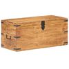 vidaXL Truhe 90x40x40 cm Massivholz Akazie