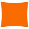 vidaXL Sonnensegel Oxford-Gewebe Quadratisch 4,5x4,5 m Orange