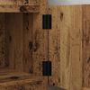 vidaXL Scharnier 2 pcs Schwarz 38 x 17 x 60 mm Eisen