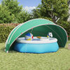 vidaXL Pool-Dome Blau 500 x 500 x 236 cm
