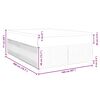 vidaXL Boxspringbett mit Matratze Taupe 160x200 cm Stoff