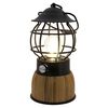 Eurotrail LED-Campinglampe Breeze Bambus Schwarz